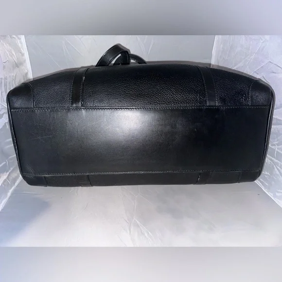 Vintage Gucci Black Leather Boston Bag - Picture 5 of 9